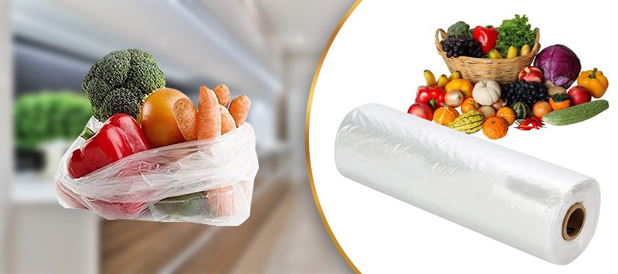 Roll freezer bag packaging 