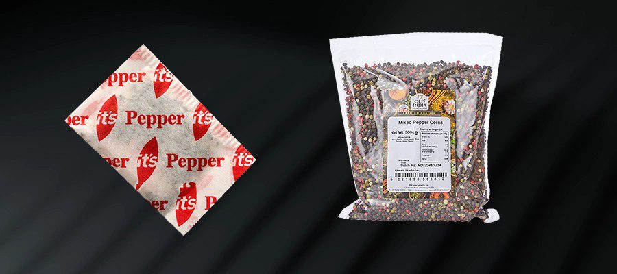 Pepper packaging wrapper