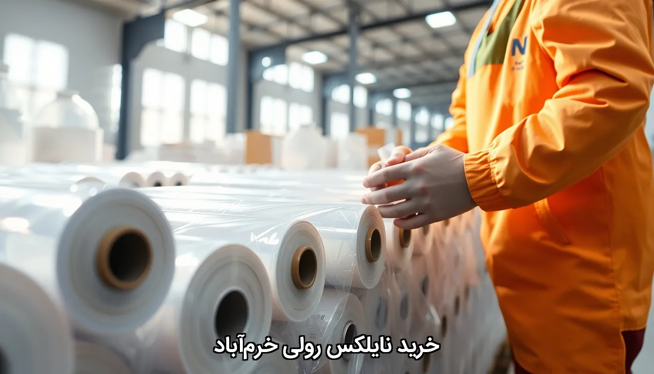 خرید نایلکس رولی خرم‌آباد