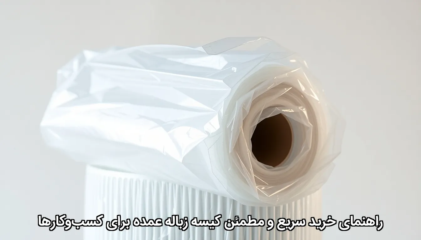راهنمای خرید سریع و مطمئن کیسه زباله عمده برای کسب‌وکارها